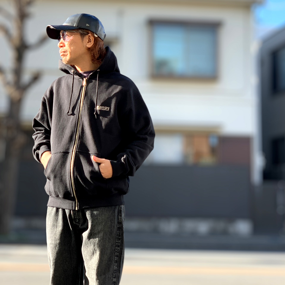 XLARGE（エクストラ ラージ） 全2色 ジップパーカー OG BOX ZIP UP