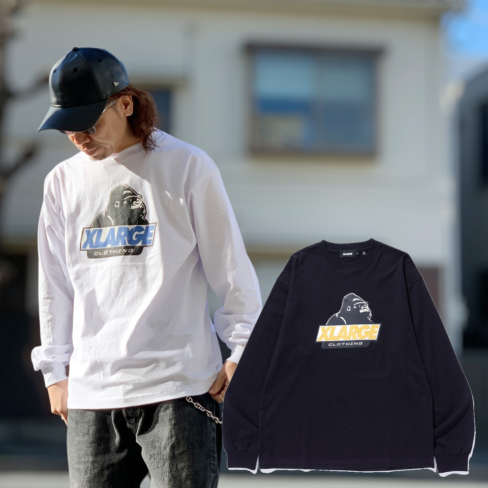 XLARGE（エクストラ ラージ） 全2色 ロンT Tシャツ OLD OG L/S TEE