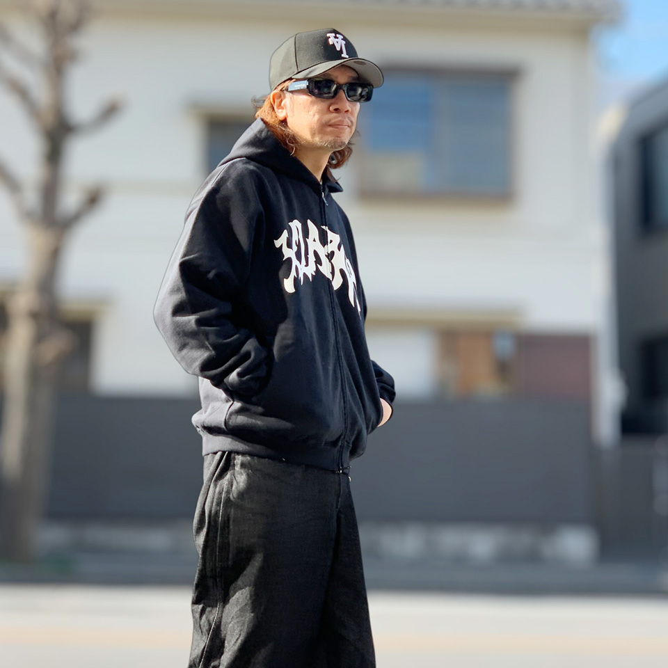 XLARGE（エクストラ ラージ） ジップパーカー DISTORTED LOGO ZIP UP
