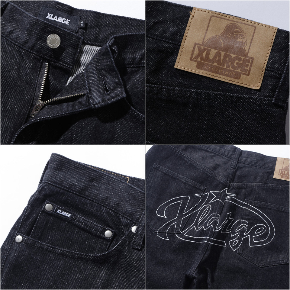 XLARGE（エクストラ ラージ） SALE セール 全2色 デニムパンツ STAR 