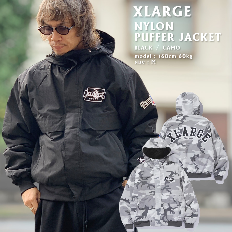 XLARGE（エクストラ ラージ） 全2色 ナイロンジャケット NYLON PUFFER