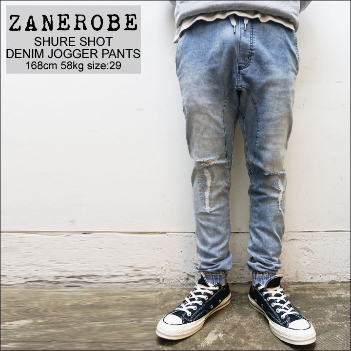 ZANEROBE（ゼインローブ） デニムジョガーパンツ SHURE SHOT DENIM 