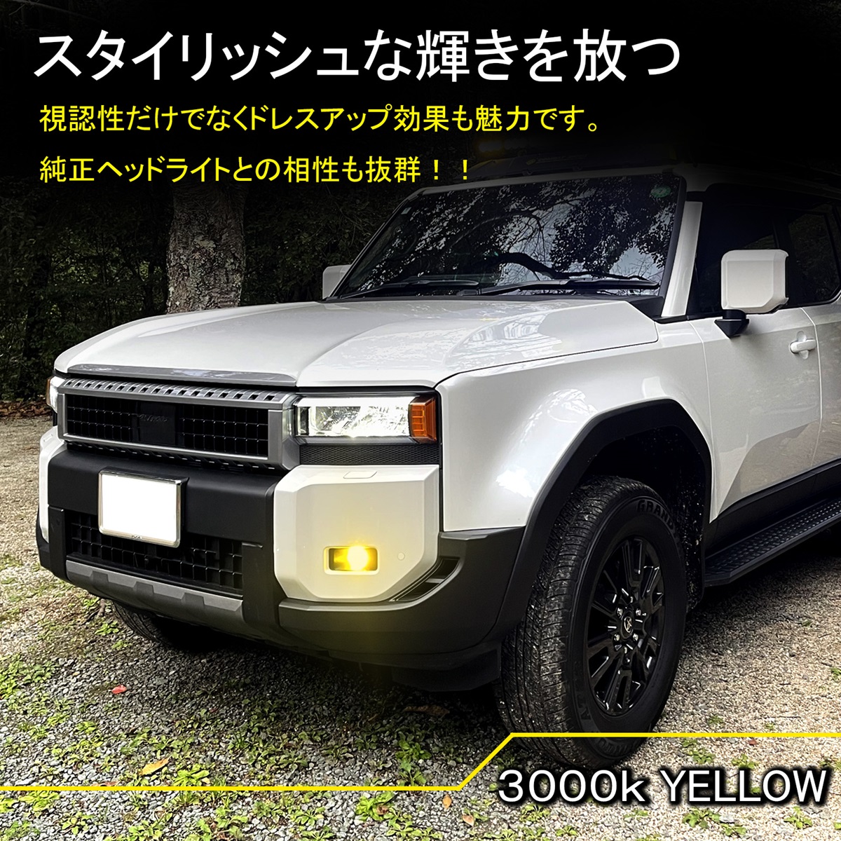ランドクルーザー 250 ランクル250 LED フォグランプ L1B 2色切替