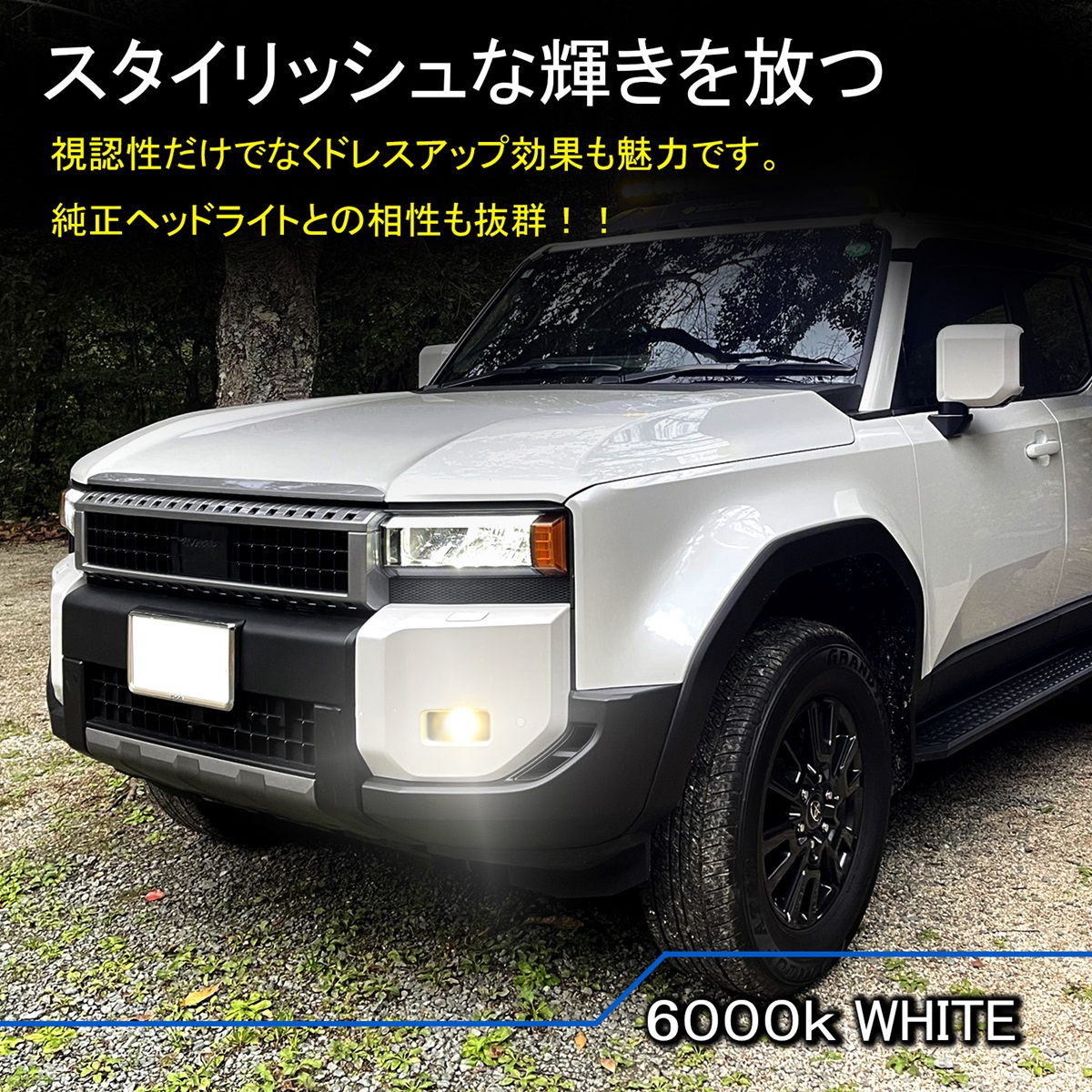 ランドクルーザー 250 ランクル250 LED フォグランプ L1B 2色切替