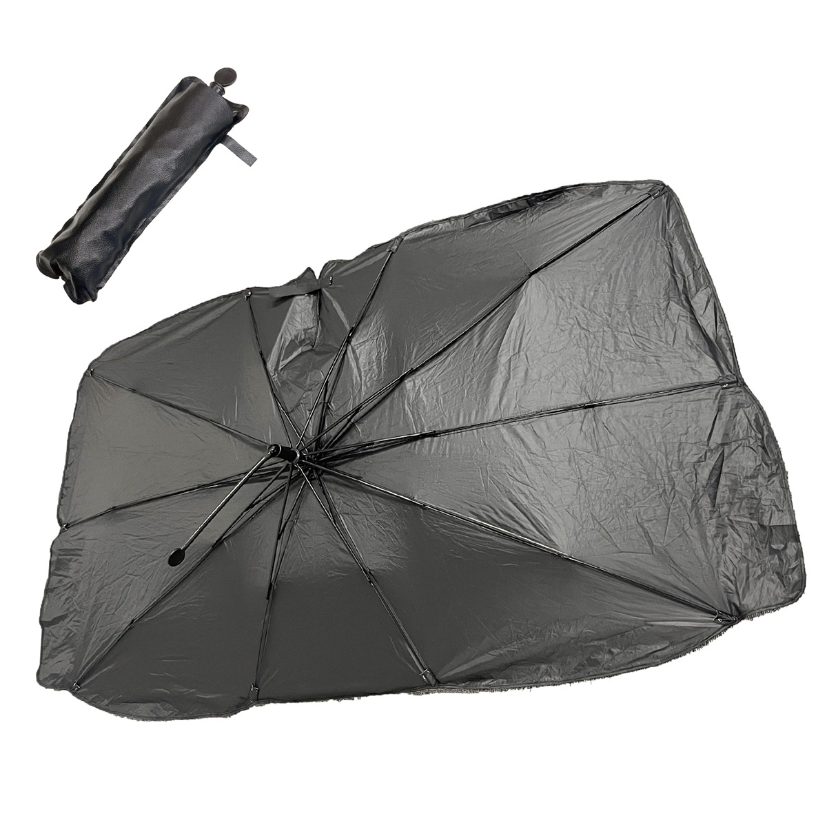 サンシェード 車 傘型 フロントサンシェード 折りたたみ 遮熱 UVカット 紫外線 遮光 Mサイズ Lサイズ SUV 軽自動車 普通車 ハリアー ランドクルーザー N-BOX |  | 02