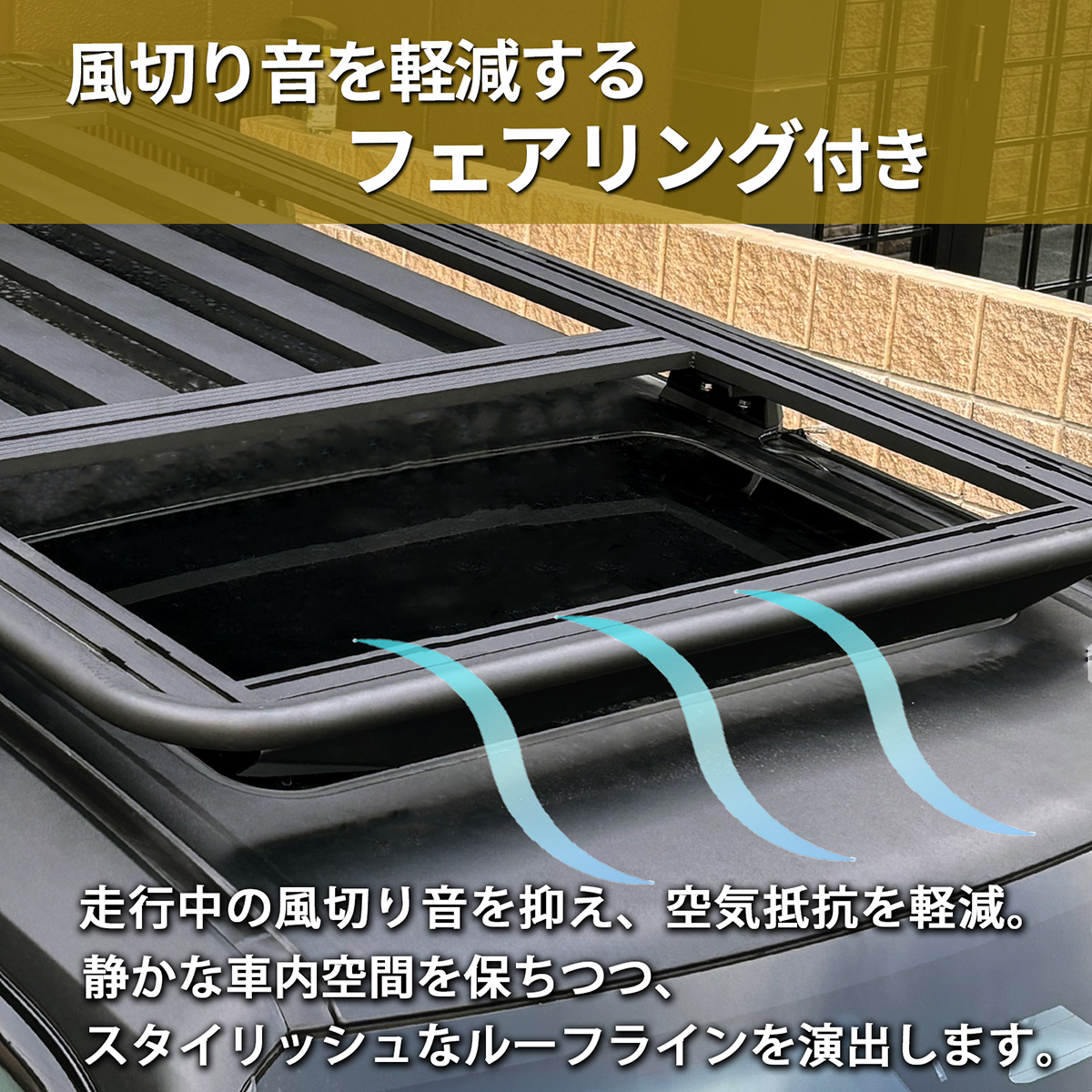 ランドクルーザー250 ランクル250 ルーフラック サイドラダー セット