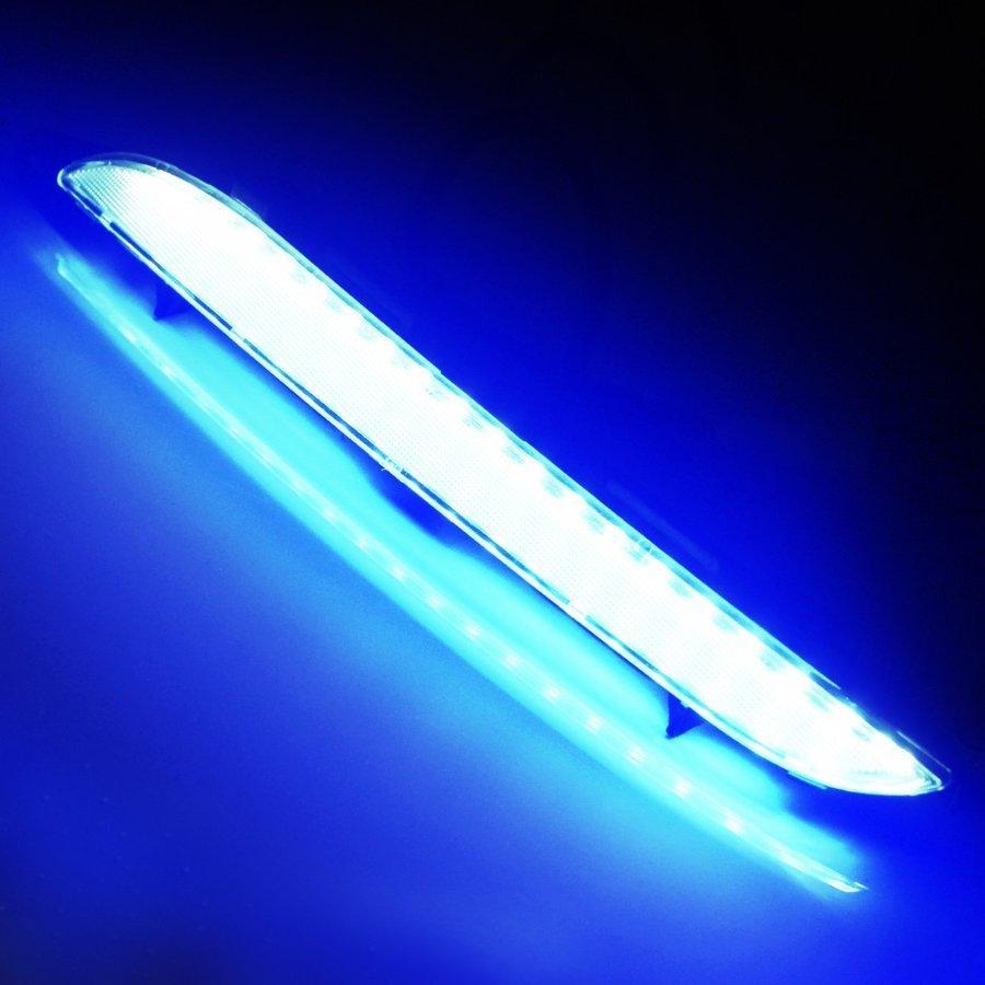 エルグランド E52 前期 LED バンパーイルミネーション デイライト フォグランプ カスタム｜mr1｜03
