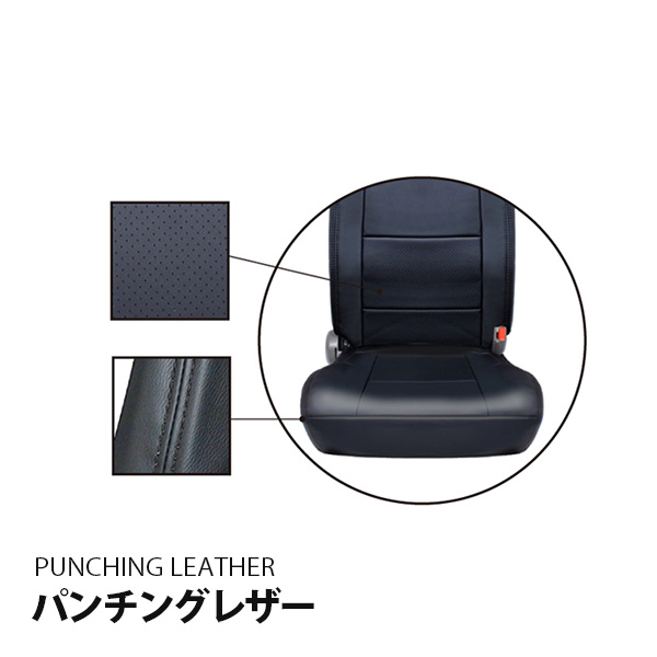 シートカバー ベストワンファイター ブラック R/Lセット 新品 三菱