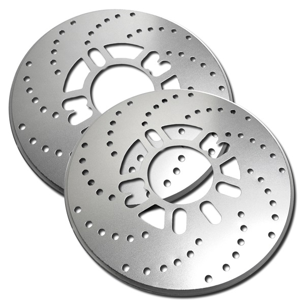 ディスクブレーキカバー ドラムブレーキ カバー 2枚セット アルミ製