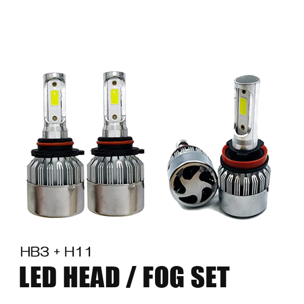 ウィッシュ 20系 LED HB3 ハイビーム H16 H11 フォグランプ LEDバルブ