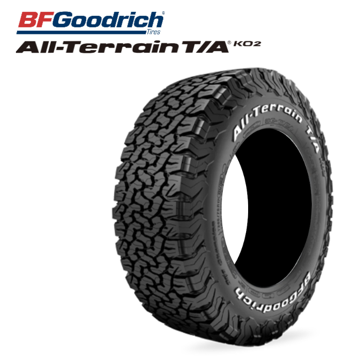 格安好評★新品・正規品★BFGoodrich All-Terrain オールテレーン T/A KO2 35×12.50R20 (35X12.50R20LT) 121R★ブラックレター★2本価格★ 18インチ以上