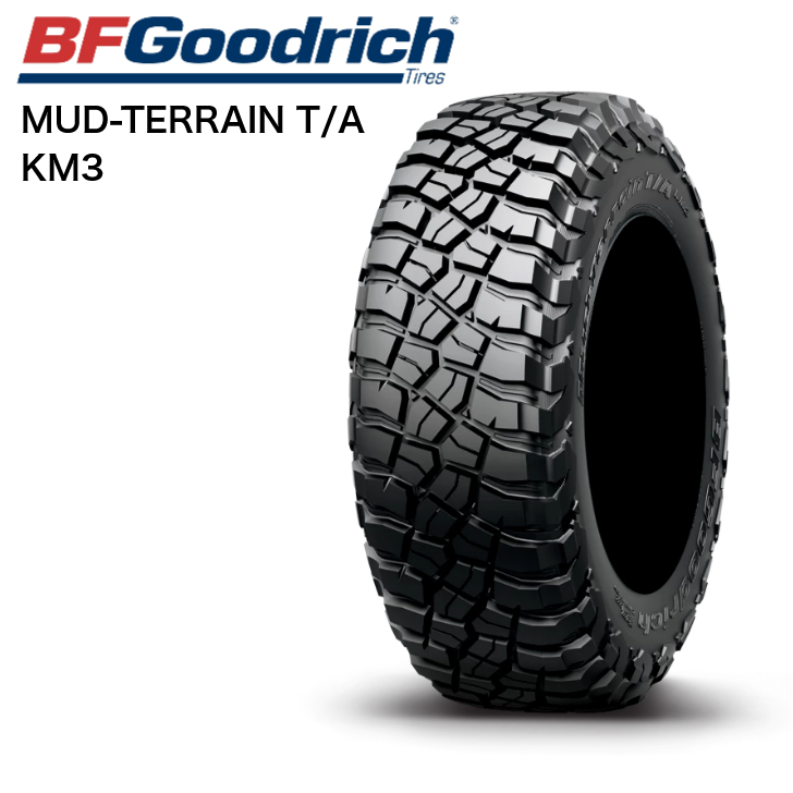 【正規輸入品】BFグッドリッチ マッドテレーン T/A KM3 255/70R16 120/117Q LT◆2本以上で送料無料 ブラックレター BFGoodrich MUD TERRAIN SUV/4X4