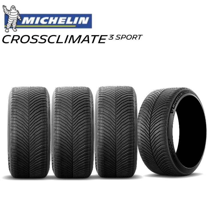 [4{set][10V][\񒍕]~V NXNC[g3 X|[c 235/35R19 91Y XL I[V[Y^C CROSSCLIMATE 3 SPORT pԗp