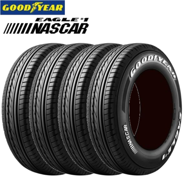 【4本set】グッドイヤー ナスカー 215/65R16C 109/107R◆送料無料 NASCAR サマータイヤ ハイエース、キャラバンにお勧め バン・小型トラック用｜mrb