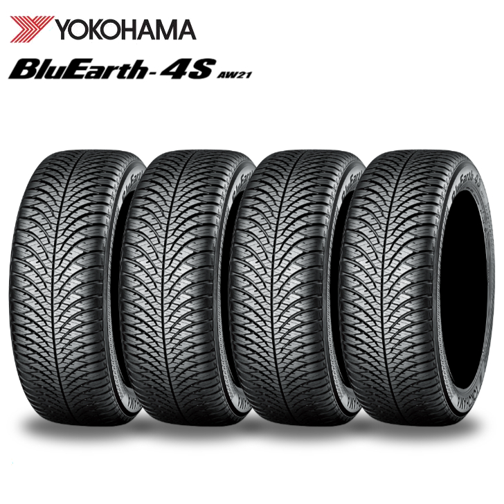 y4{setzRn} BluEarth-4S AW21 165/55R15 75V YOKOHAMA I[V[Y^C u[A[X yԗp 4{Zbg