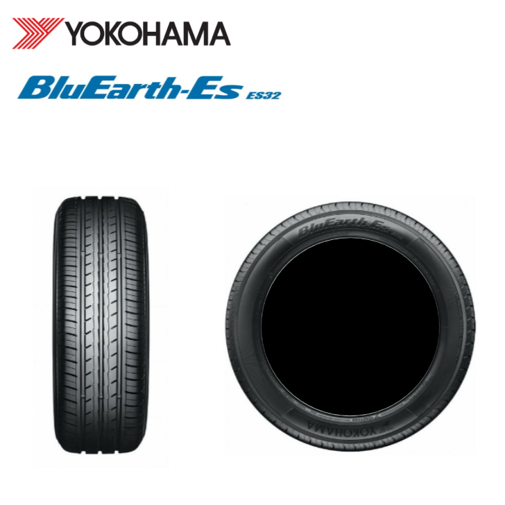 ヨコハマ BluEarth ES32 165/55R15 75V◆2本以上で送料無料 サマータイヤ ブルーアース 軽自動車用 低燃費タイヤ