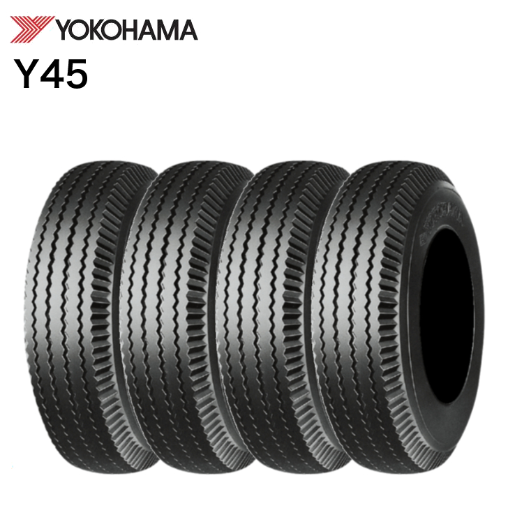 ヨコハマタイヤ（YOKOHAMA TIRE） 【4本set】ヨコハマ Y45D 5.00-10 