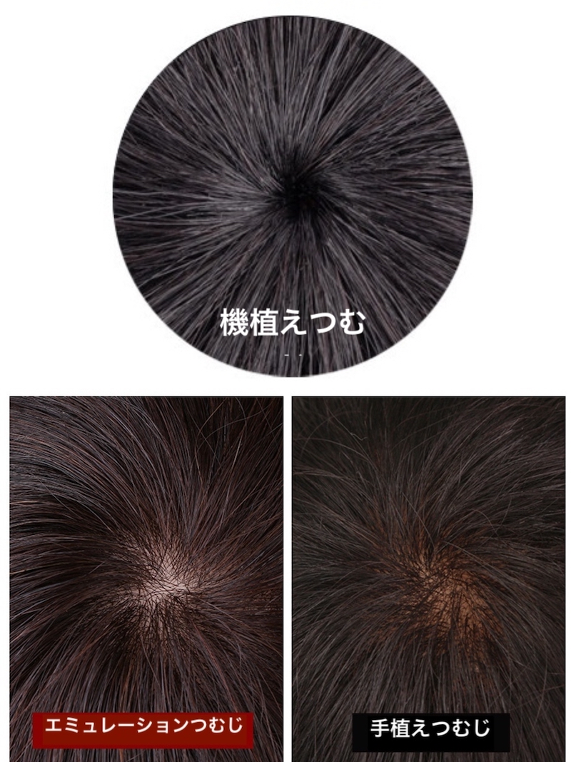 フルウィッグ メンズウィッグ かつら 男性用 ショート 脱毛症対策 人毛