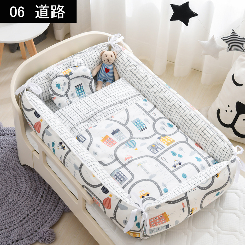 ベビーベッド 折りたたみ 赤ちゃん 4点セット ベッドインベッド ベビー
