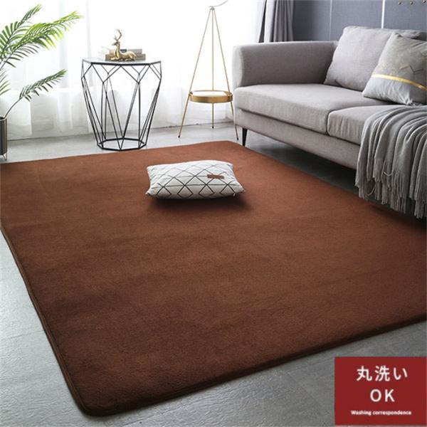 【値下しました】ラグ　160×120㎝【7月末まで出品】 Amazon｜洗える ラグ ラグマット 120*170 リビング 無地