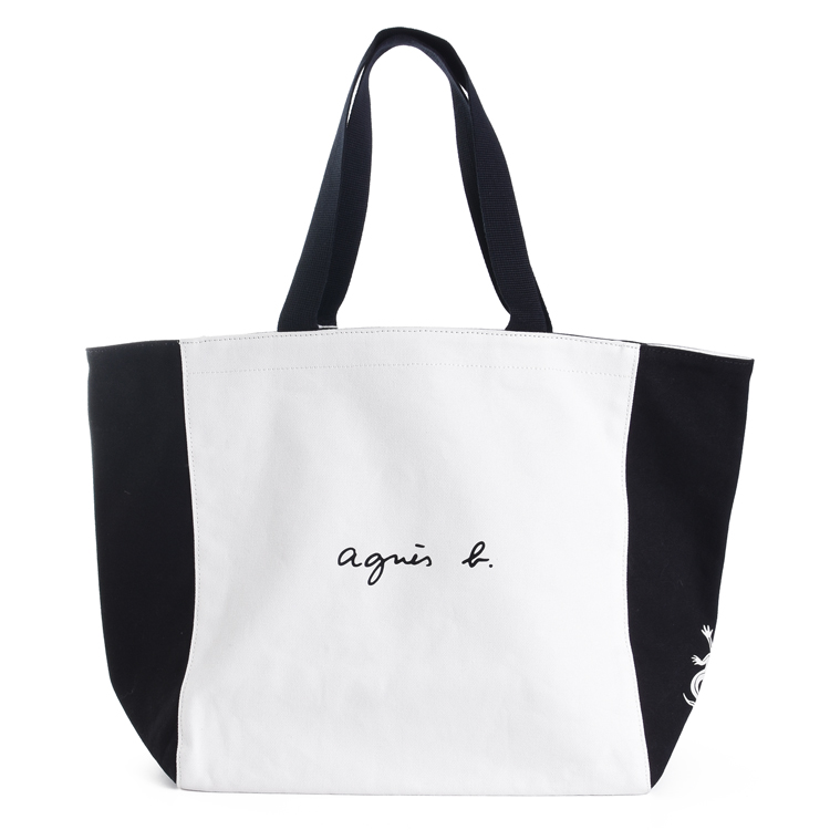 agnes b.(アニエスベー) リバーシブル トートバッグ リバーシブル agnes b.(アニエスベー) リバーシブル トートバッグ リバーシブル