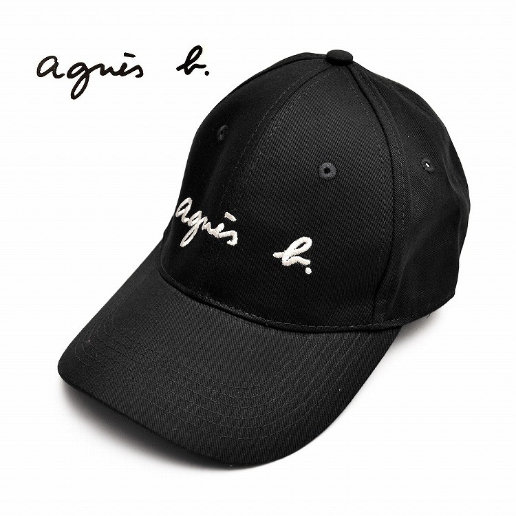 アニエスベー agnes b. キャップ ベースボールキャップ 帽子 ロゴ 