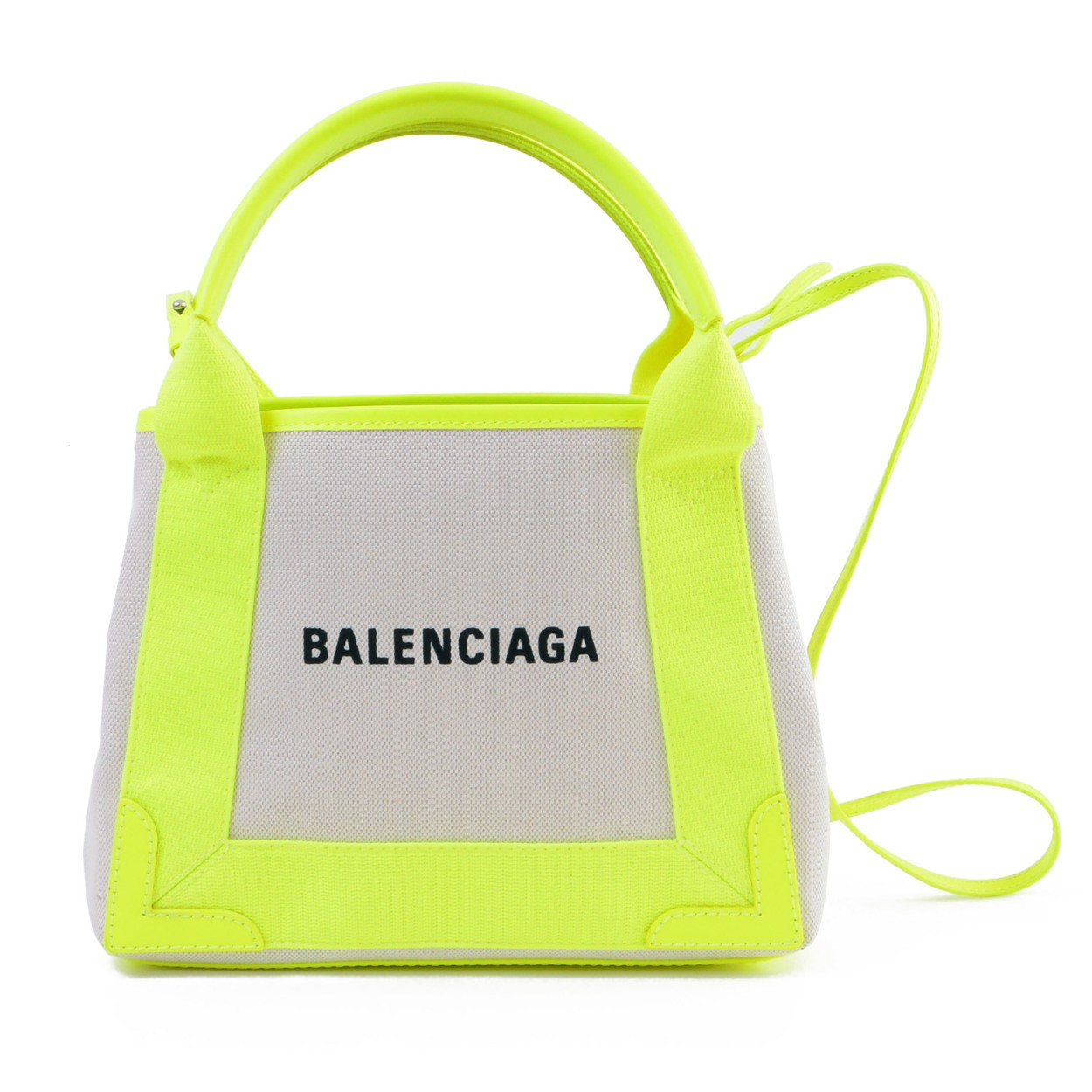 バレンシアガ BALENCIAGA トートバッグ 2way ネイビー カバン かばん 鞄 ショルダー 斜めがけ バッグ ミニ XS 専用保存袋付き