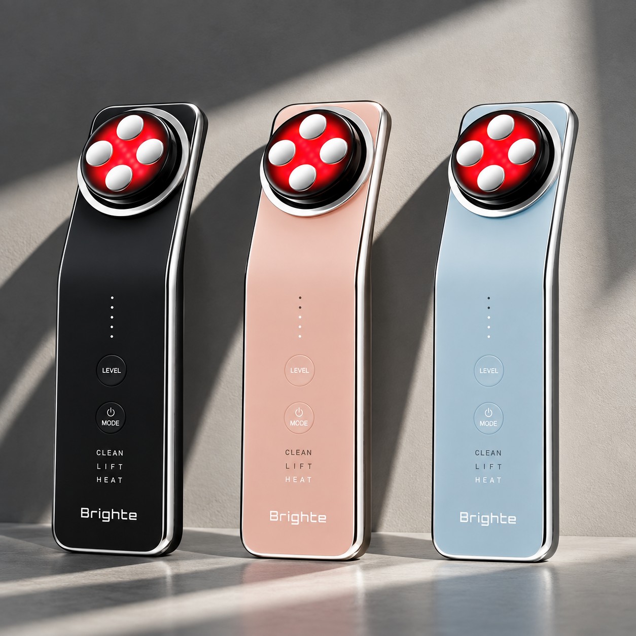 Brighte ELENLIFT 美顔器 本体 Brighte（ブライト） ELEKI LIFT エレキリフト 美顔器 EMS RF イオン