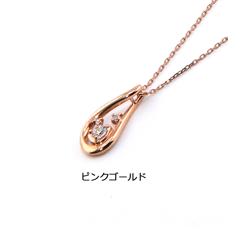 Camal 4℃】ネックレス しずく型 カナルヨンドシー ケース付き