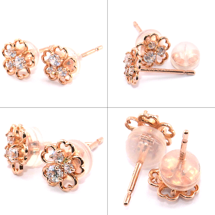 4℃ [ラッピング済] ヨンドシー ピアス カナル Canal お花