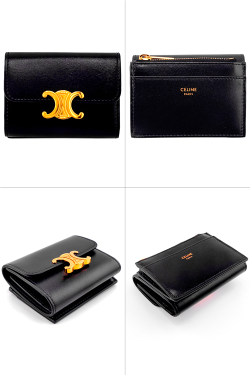 CELINE（セリーヌ） 【正規ラッピング済】 財布 三つ折り コイン入れ