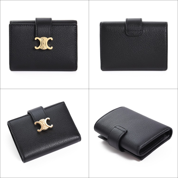 セリーヌ　ファイン ストラップウォレット ニノ / サプルグレインドカーフスキン CELINE（セリーヌ） ファイン ストラップウォレット ニノ / サプルグレ