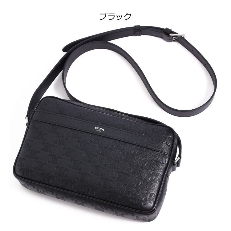 CELINE（セリーヌ） ミディアム メッセンジャー トリオンフ エンボス