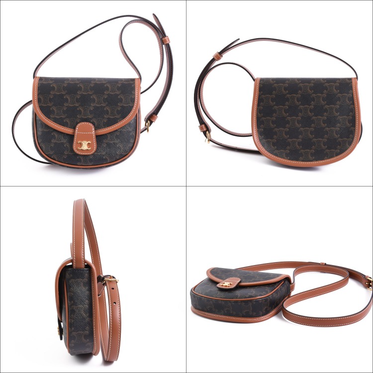 【CELINE】23SS＊ミニ ブザス トリオンフ トリオンフキャンバス CELINE】23SS＊ミニ ブザス トリオンフ トリオンフキャンバス