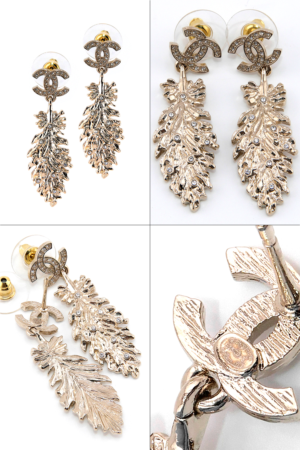 シャネル ビアス ABF701 B20547 CHANEL レディース アクセサリー 正規品 ゴールド ギフト プレゼント 人気の画像