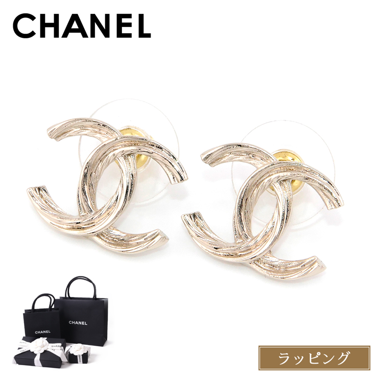 CHANEL シャネル　ピアスギフトボックス シャネル ピアス CHANEL EARRING AB7014 ココマーク メタル