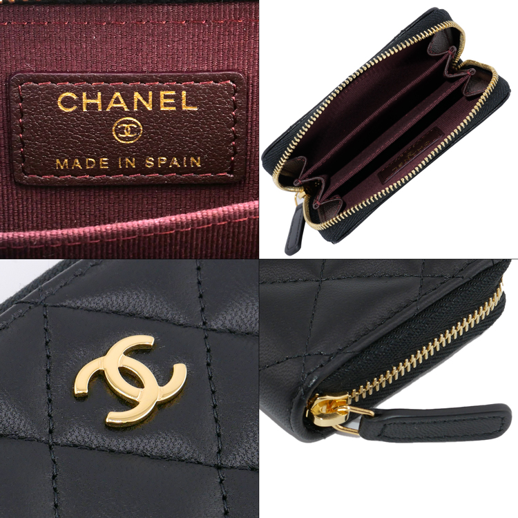 CHANEL ミニウォレット クラシックジップコインパース　マトラッセ 楽天市場】【新品】 シャネル コインケース クラシック ジップ