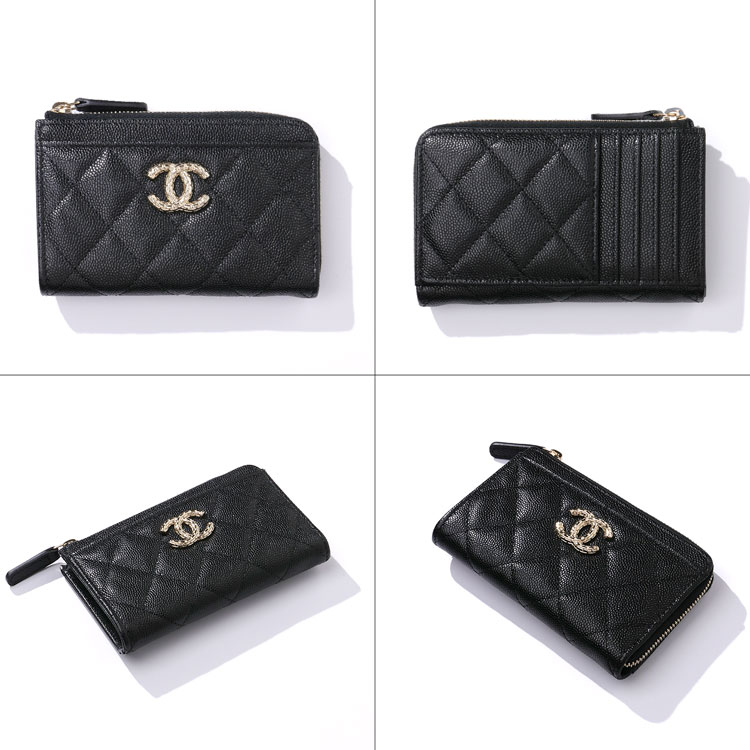 CHANEL シャネル　日本未入荷　23B カードケース　新品 CHANEL 【純正ラッピング済】シャネル カードケース 名刺入れ