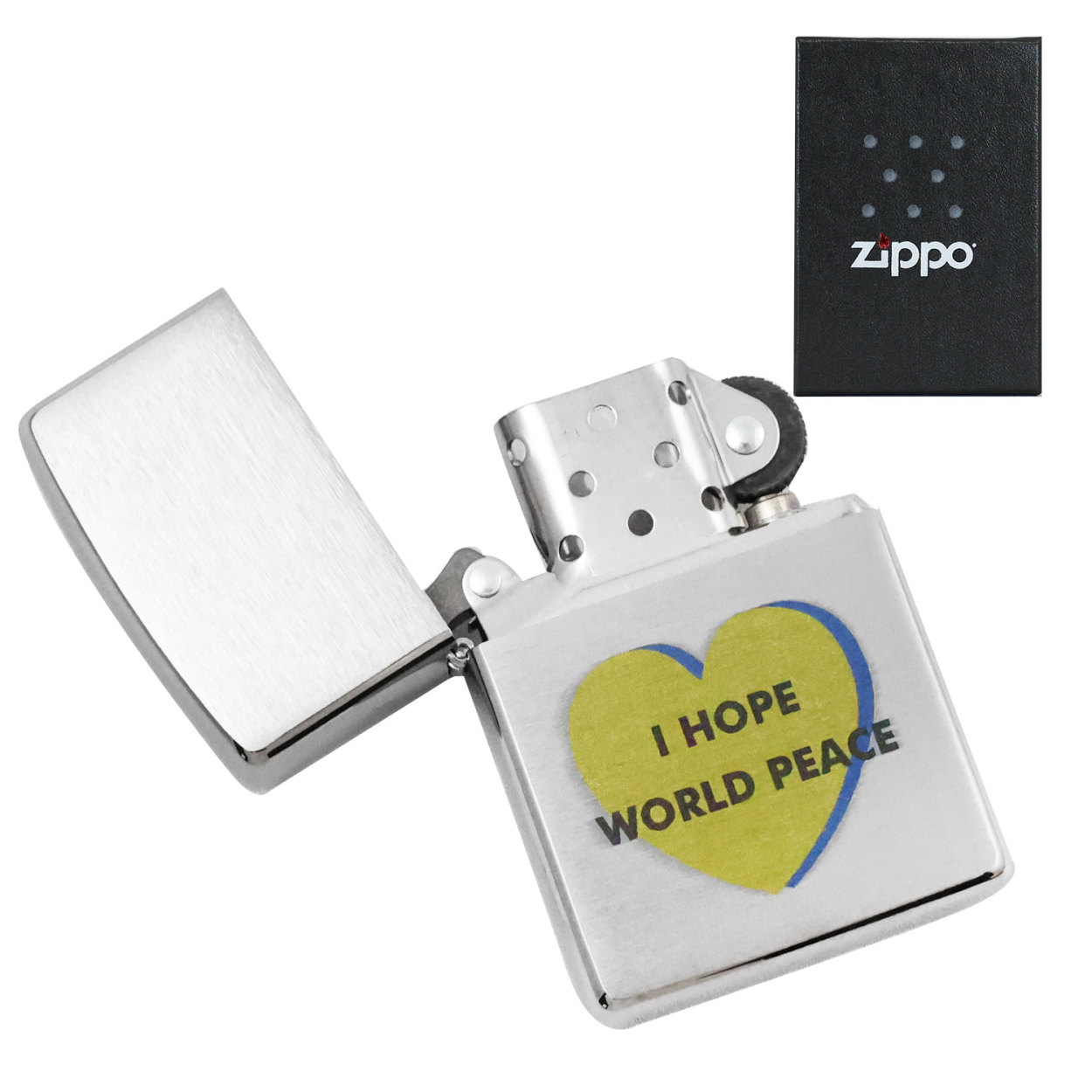 ジッポ ジッポー ライター オイルライター I HOPE WORLD PEACE 喫煙 デザイン ZIPPO 200 刻印 おしゃれ レーザー 喫煙具  タバコ 煙草 石 グッズ