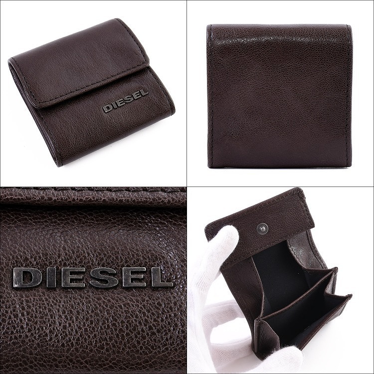 ディーゼル DIESEL コインケース 財布 小銭入れ メンズ 専用保存袋付き 本革 名入れ ギフト プレゼント ラッピング 人気 おすすめ  X03920 PR271