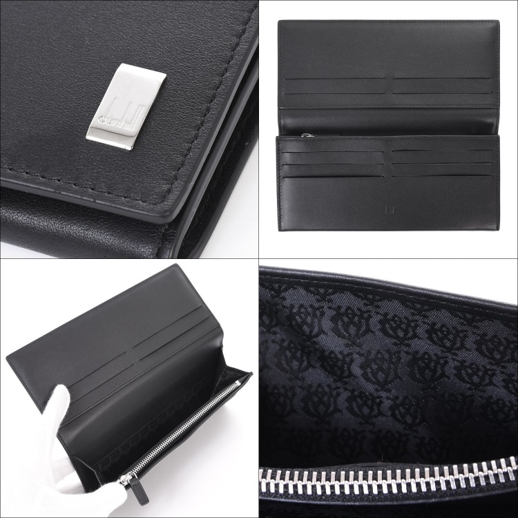 dunhill（ダンヒル） 財布 サイドカー Sidecar かぶせ 長財布 小銭入れ