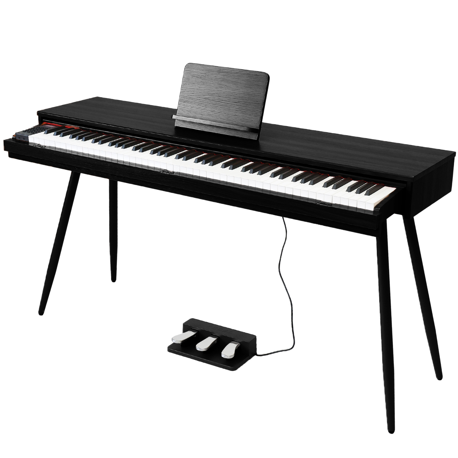 電子ピアノ デジタルピアノ 88鍵盤 自動演奏付き 引き出し 脚付き 木製