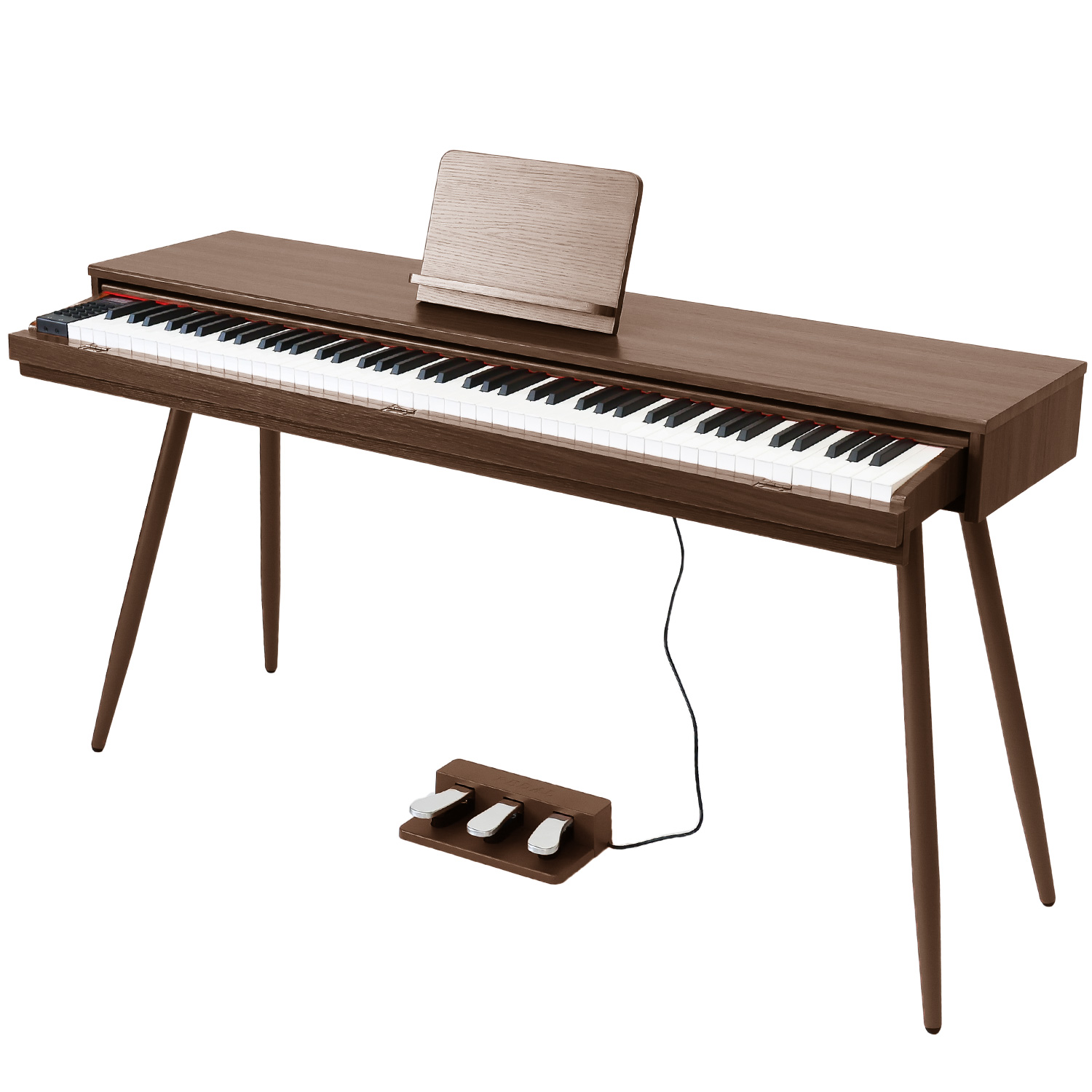 電子ピアノ デジタルピアノ 88鍵盤 自動演奏付き 引き出し 脚付き 木製