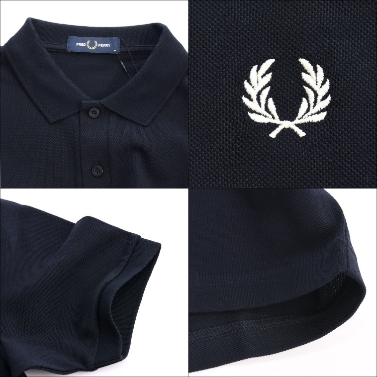 希少✨FRED PERRY フレッド ペリー コットンバックヘムパネルポロシャツ FRED PERRY（フレッドペリー） ポロシャツ M6000 半袖 レディース