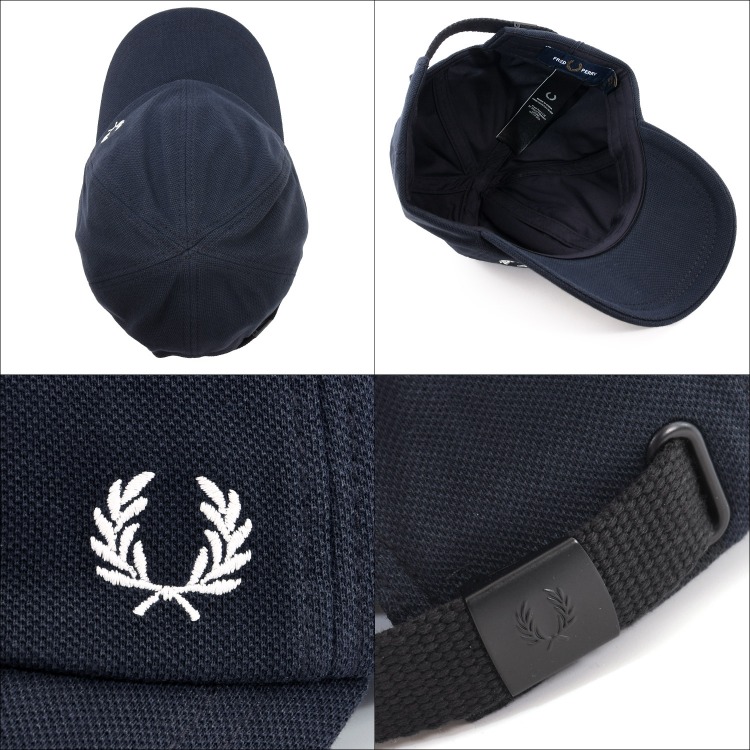 FRED PERRY キャップ　帽子　大人気　新品未使用　フレッドペリーブラック FRED PERRY [在庫処分] Fred Perry フレッドペリー キャップ