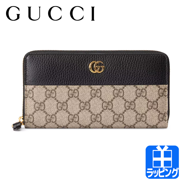 グッチ GUCCI 財布 長財布 ジップアラウンドウォレット ピンクレザー 小銭入れあり レザー 456117 メンズ レディース ブランド GG プレゼント ギフト｜mrg-japan｜02