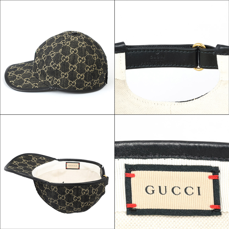 グッチ GUCCI キャップ 帽子 オリジナル GG デニム ベースボール