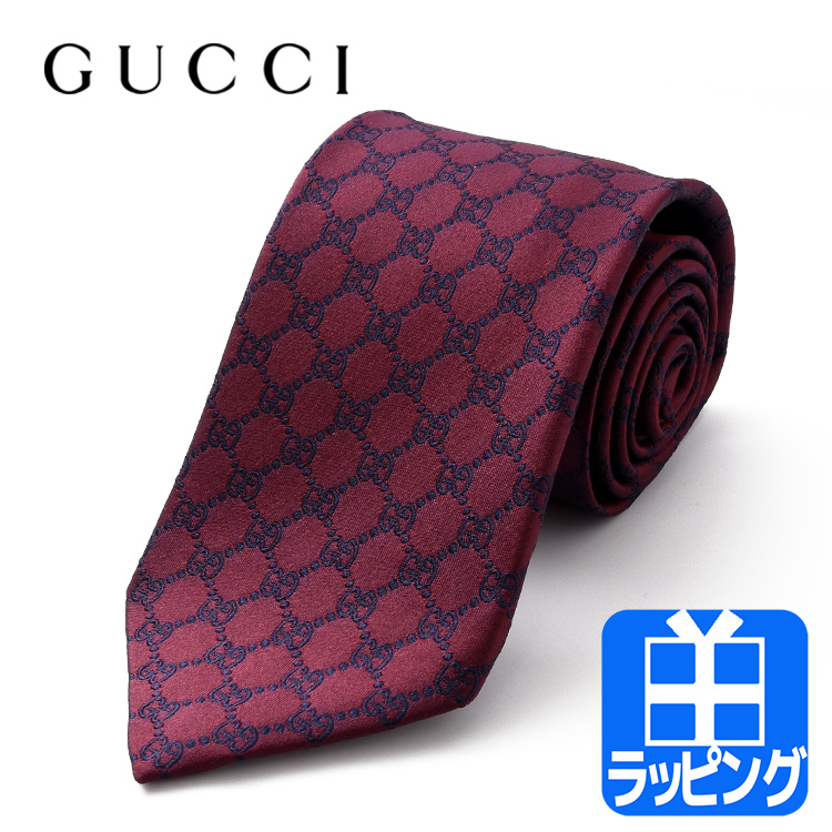 グッチ GUCCI ネクタイ GG 小柄 シルク ブランドネクタイ ビジネス 