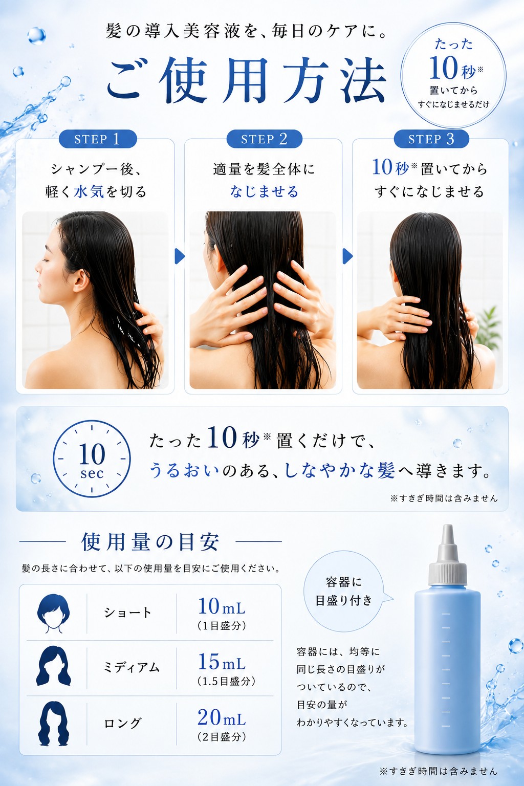 ヘアセオリーラボ セラムイン ウォータートリートメント 200mL Hair