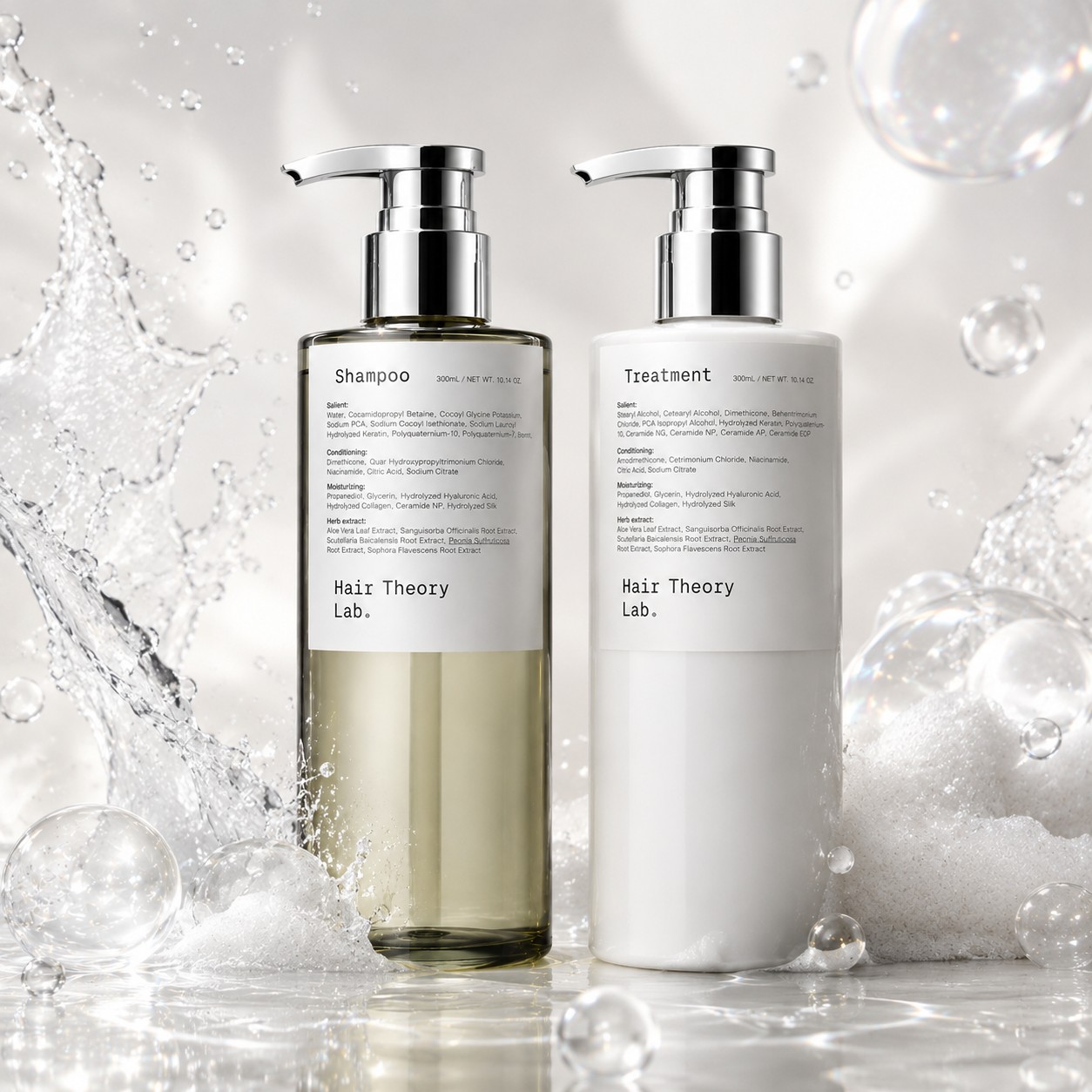 ヘアセオリーラボ セラムイン シャンプー ＆ トリートメント セット 各